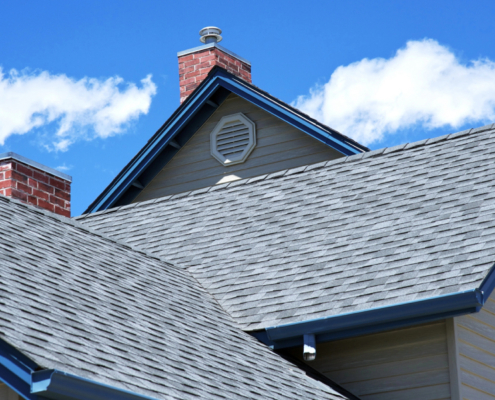 Roof replacement installation